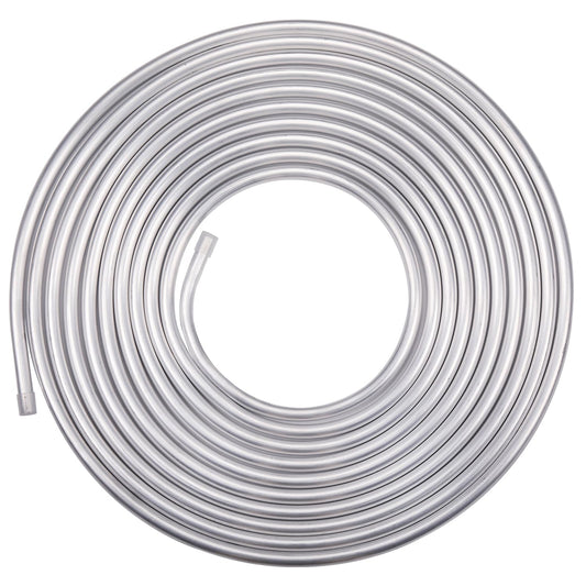 Podavelle 1/2 OD Aluminum Hard Fuel Line Hardline Tube Tubing Coil 16 Feet Roll